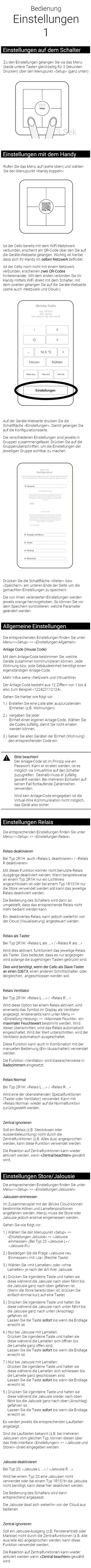 Cello_V2_Einstellungen1